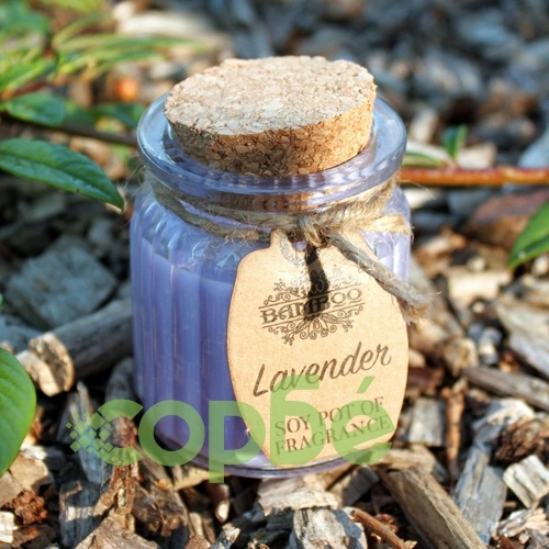 Lavender Soy Pot of Fragrance Candles ➤ топ цена ➤ sorbe.bg
