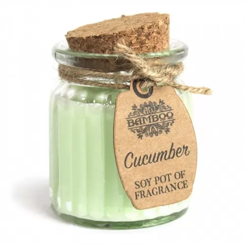Cucumber Soy Pot of Fragrance Candles ➤ топ цена ➤ sorbe.bg