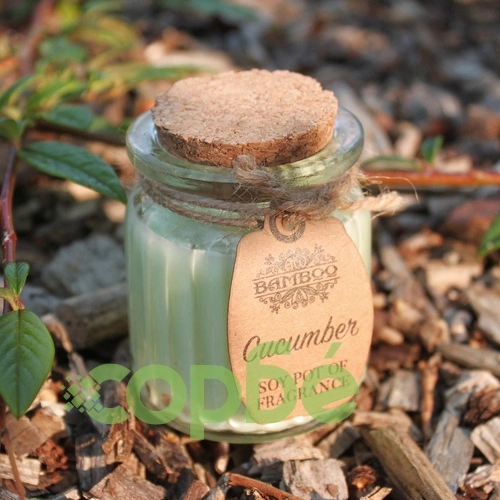 Cucumber Soy Pot of Fragrance Candles ➤ топ цена ➤ sorbe.bg
