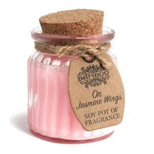 On Jasmine Wings Soy Pot of Fragrance Candle