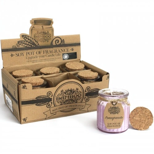 Pomegranate Soy Pot of Fragrance Candle ➤ топ цена ➤ sorbe.bg