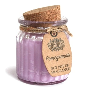 Pomegranate Soy Pot of Fragrance Candle