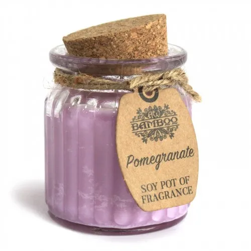 Pomegranate Soy Pot of Fragrance Candle ➤ топ цена ➤ sorbe.bg