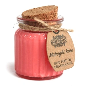 Midnight Rose Soy Pot of Fragrance Candle