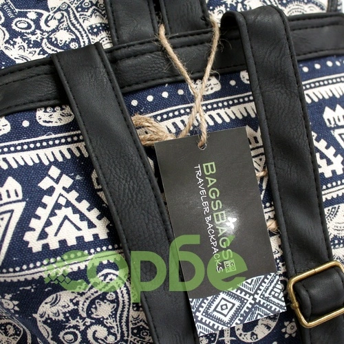 Traveler Backpack - 3 Pocket Blue Elephant ➤ топ цена ➤ sorbe.bg