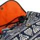 Traveler Backpack - 3 Pocket Blue Elephant