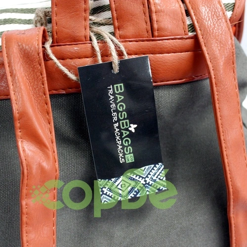 Traveler Backpack - 2 Pocket Olive Stripe ➤ топ цена ➤ sorbe.bg