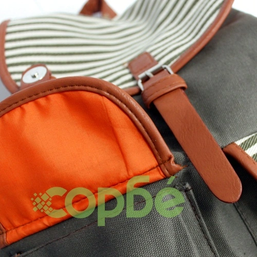 Traveler Backpack - 2 Pocket Olive Stripe ➤ топ цена ➤ sorbe.bg