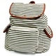 Traveler Backpack - 3 Pocket Olive Stripe