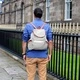 Traveler Backpack - 3 Pocket Olive Stripe