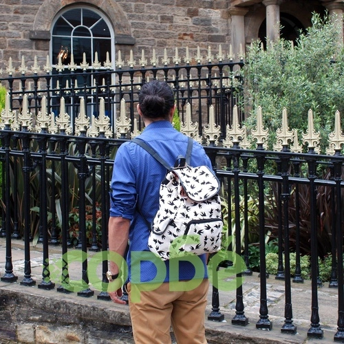 Traveler Backpack - 3 Pocket Black Swallows ➤ топ цена ➤ sorbe.bg