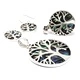 Tree of Life Silver Pendent 30mm - Abalone Tree of Life Silver Pendent 30mm - Abalone