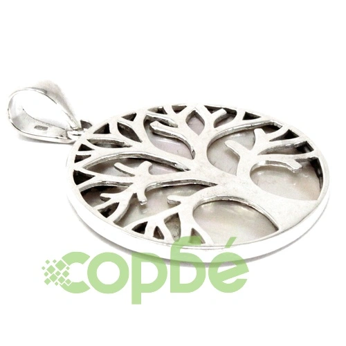 Tree of Life Silver Pendent 30mm - Mother of Pearl ➤ топ цена ➤ sorbe.bg