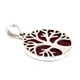 Tree of Life Silver Pendent 22mm - Coral Effect Tree of Life Silver Pendent 22mm - Coral Effect