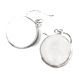 Tree of Life Silver Earrings 15mm - Mother of Pearl