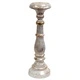 Large Candle Stand - White Gold