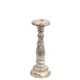 Small Candle Stand - White Gold