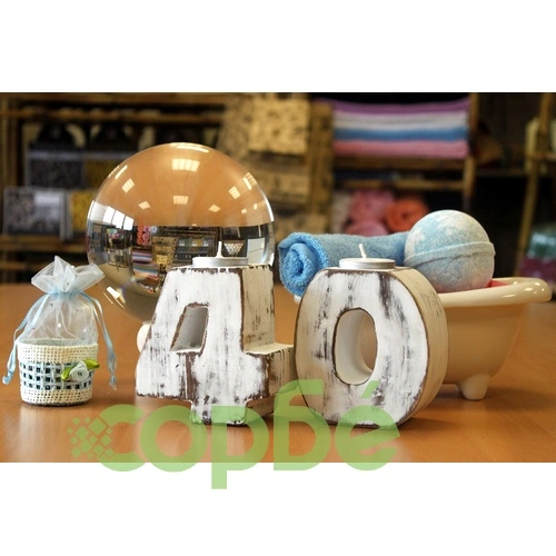 Wooden Birthday Numbers - No.4 ➤ топ цена ➤ sorbe.bg