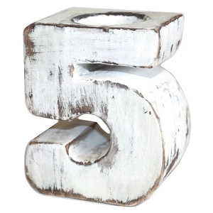 Wooden Birthday Numbers - No.5