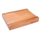 Hemu Wood Soap Dishes - Groovy