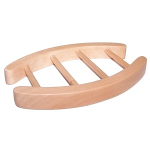 Hemu Wood Soap Dishes - Oval