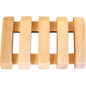 Hemu Wood Soap Dishes - Slotted