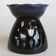 Tulip Design Oil Burner - Black and Blue