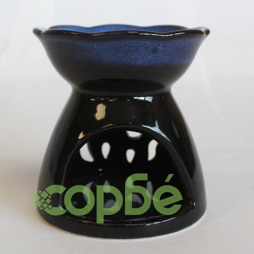 Tulip Design Oil Burner - Black and Blue ➤ топ цена ➤ sorbe.bg