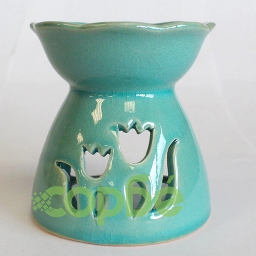 Tulip Design Oil Burner - Green ➤ топ цена ➤ sorbe.bg
