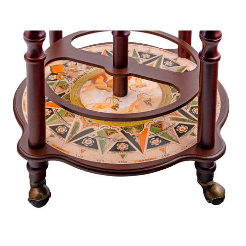 Глобус бар стойка за вино, дърво, MG4003WN13 ➤ топ цена ➤ sorbe.bg