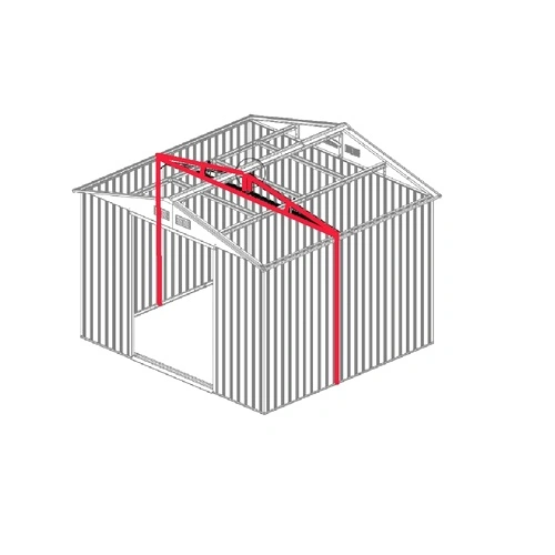 Подсилваща подпора за градинска барака Aria XL ➤ топ цена ➤ sorbe.bg