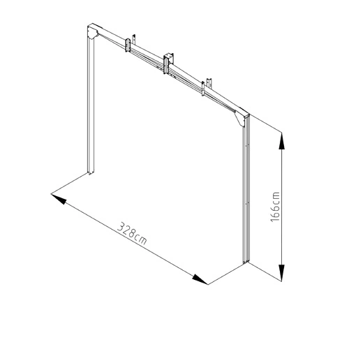 Подсилваща подпора за градинска барака Aria XL ➤ топ цена ➤ sorbe.bg