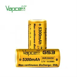Батерия Vapcell G53 26650 5300mAh 20A