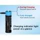 Батерия Vapcell P1422A 14500 2250mAh 1.5V AA със защита и USB-C зареждане