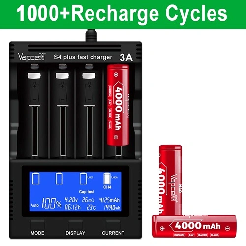 Батерия Vapcell 18650 N40 4000mAh 10A ➤ топ цена ➤ sorbe.bg