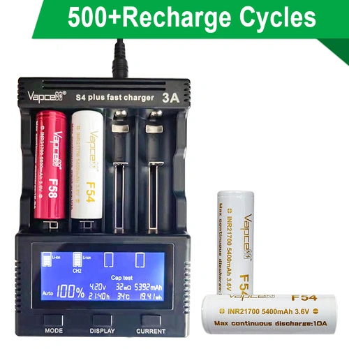 Батерия Vapcell 21700 F54 5400mAh 10A ➤ топ цена ➤ sorbe.bg