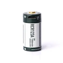Батерия Keeppower RCR123A 1000mAh със защита и Micro USB зареждане