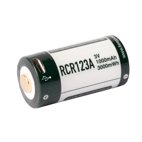 Батерия Keeppower RCR123A 1000mAh със защита и Micro USB зареждане ➤ топ цена ➤ sorbe.bg