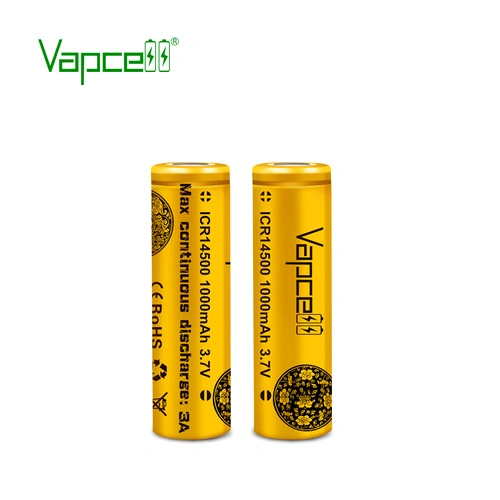 Батерия Vapcell 14500 1000mAh 3А ➤ топ цена ➤ sorbe.bg