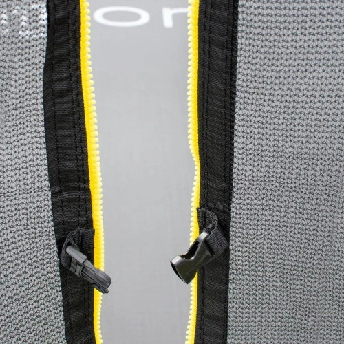 Motion Sport Line градински батут 2,52 м (8ft) сив, вътрешна мрежа ➤ топ цена ➤ sorbe.bg