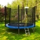 Motion Sport Line градински батут 2,52 м (8ft) син, външна мрежа