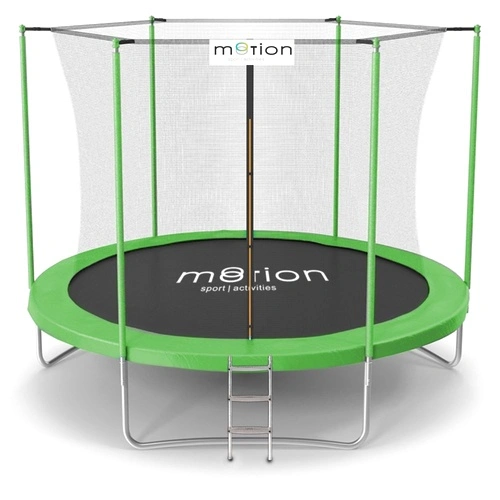 Motion Sport Line градински батут 3,05 м (10ft) зелен, вътрешна мрежа ➤ топ цена ➤ sorbe.bg
