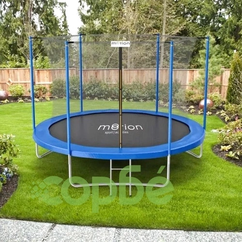 Motion Sport Line градински батут 2,52 м (8ft) син, вътрешна мрежа ➤ топ цена ➤ sorbe.bg