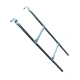 Jump Pro градински батут 3,05 м (10ft) син с мрежа и стълба