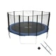 Jump Pro градински батут 3,96 м (13ft) син с мрежа и стълба