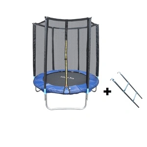 Jump Pro градински батут 1,83 м (6ft) син с мрежа и стълба