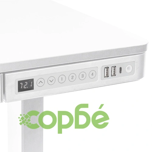 Ергономично регулируемо бюро Comfortino CR-118 - бяло ➤ топ цена ➤ sorbe.bg