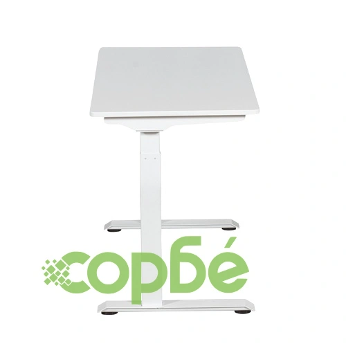 Ергономично бюро с регулиране на височината Comfortino CR-119 - бяло ➤ топ цена ➤ sorbe.bg