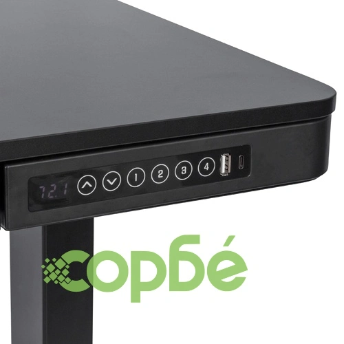 Ергономично регулируемо бюро Comfortino CR-118 E - черно ➤ топ цена ➤ sorbe.bg