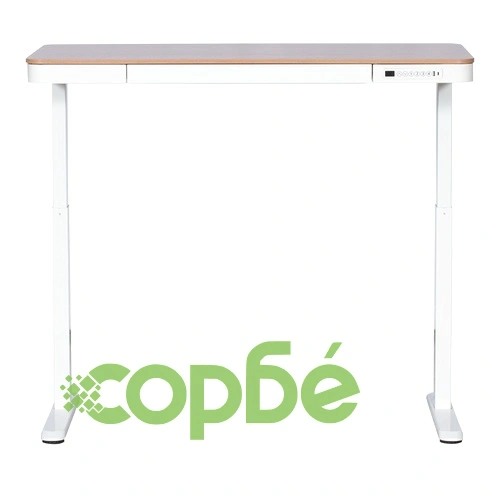 Ергономично регулируемо бюро Comfortino CR-118 E - бук-бял ➤ топ цена ➤ sorbe.bg